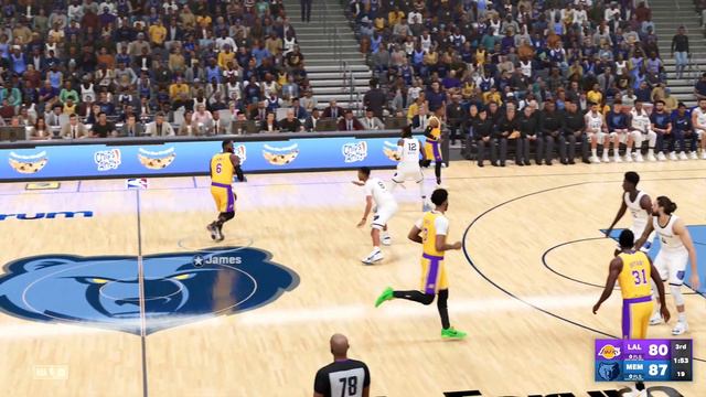 LAKERS vs GRIZZLIES | NBA 2K23 (PS5 UHD) смотреть онлайн