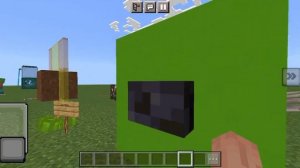 построил растения против зомби в майнкрафт!