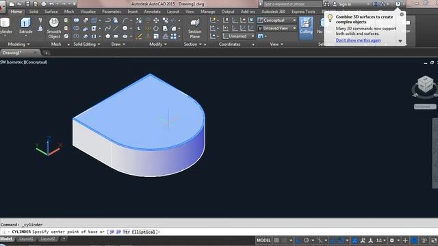 AUTOCAD 3D MODELING (Hindi) by CAD CAM ENGINEER | AUTOCAD MECHANICAL | смотреть онлайн