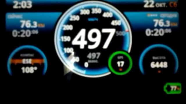 Ulysse Speedometer on the plane board (Android) смотреть онлайн
