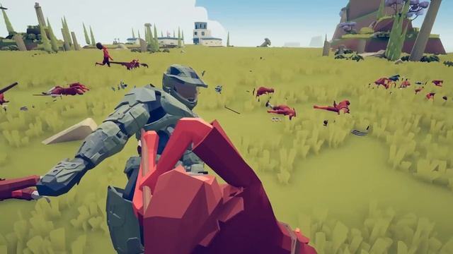 Master Chief & ODST Drop Pods in Totally Accurate Battle Simulator -TABS Halo Infinite Mod Gameplay смотреть онлайн