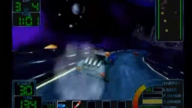 Impact Racing (PSX) Gameplay 3 смотреть онлайн