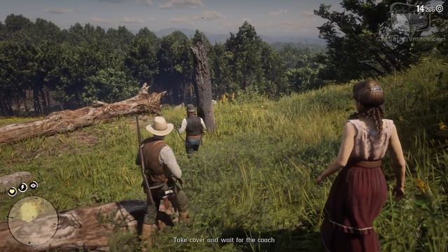 Red Dead Redemption 2 - Companion Activity #10 - Coach Robbery (Sean) смотреть онлайн