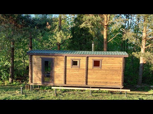 Баня из Бруса под Ключ смотреть онлайн