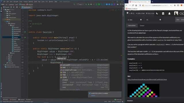 JAVA Задачи. #11. Easy Line смотреть онлайн