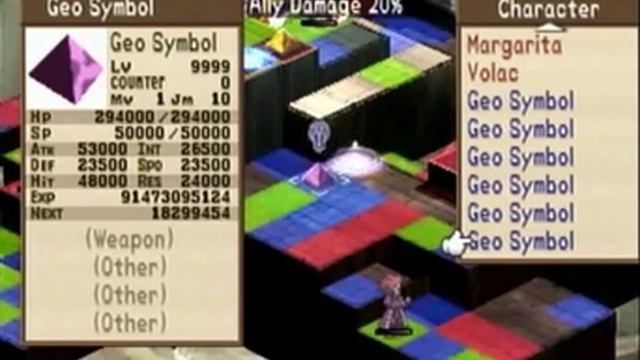 Disgaea Hour of Darkness - All about geo symbols (part 1/12 - the basics) смотреть онлайн