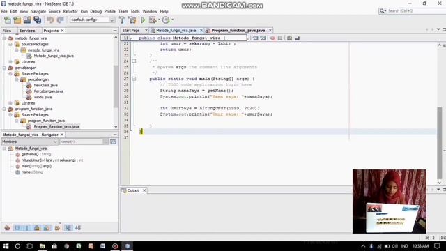 Tutorial Function dengan bahasa pemrograman C++, Java netbeans, Sublime text, dan python. смотреть онлайн