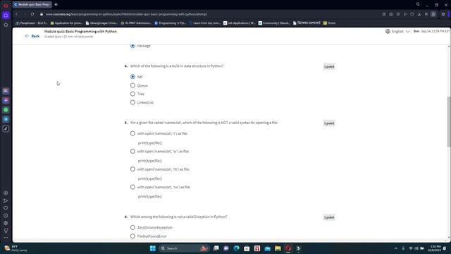 Module quiz: Basic Programming with Python Coursera answers | Programming in Python смотреть онлайн