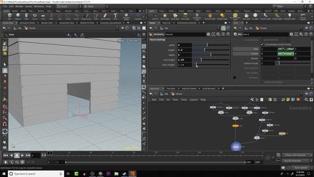 How to make a 3D House | Houdini Tutorial (Part 1) смотреть онлайн