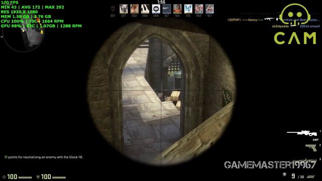 Counter Strike: Global Offensive - i5 4460 - 8GB RAM - GTX 950 смотреть онлайн
