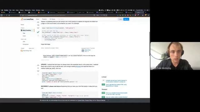 Web Scraping with Python смотреть онлайн