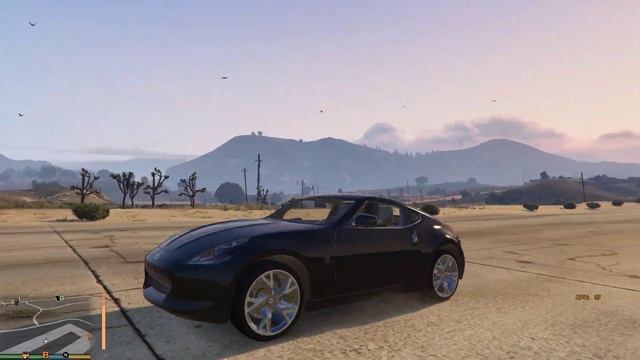 Grand Theft Auto V обзор мода на машину nissan z370 смотреть онлайн