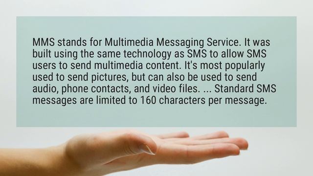 What is the difference between SMS and MMS? смотреть онлайн