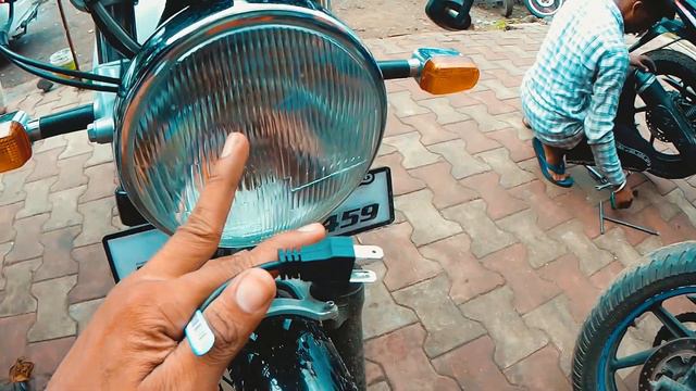 Night Eye Led Headlight Complete review | Cheap | H4 Socket | Royal Enfield | BikerStore смотреть онлайн