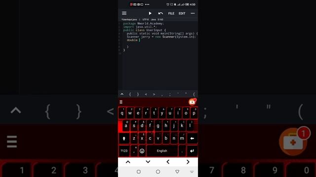 Java programming with any smart phone_Tutorial 14: double user input смотреть онлайн