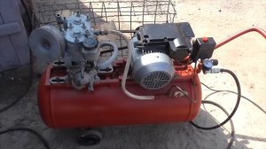 Самодельный компрессор на базе зил 130.