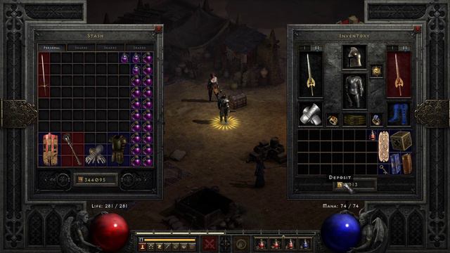 Diablo 2 Resurrected - The Seven Tombs (Boss Duriel) - Paladin Gameplay (No commentary) смотреть онлайн