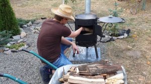 Печь под казан с дымоходом — Очаг для казана 2020