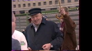 Жириновский побил журналистов 9 мая 1997г.
