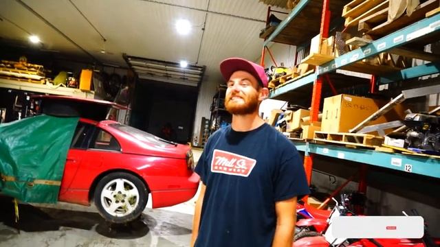 A 530 HP RB26 powered widebody Nissan 300zx | A Skyline GTR's Wet Dream смотреть онлайн