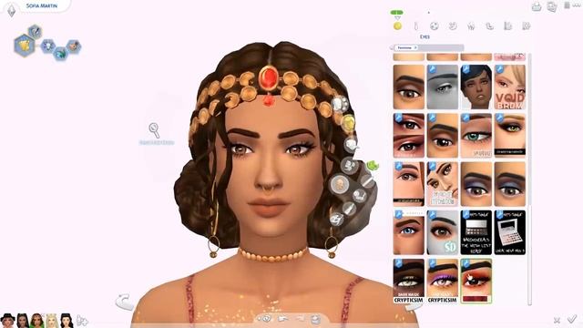 COACHELLA LOOKBOOK | Sims 4 Create A Sim (FULL CC LIST) смотреть онлайн