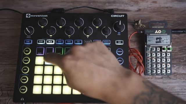 How to Sync Pocket Operators to ANYTHING, sort of.. PO-12 Rhythm Tutorial смотреть онлайн