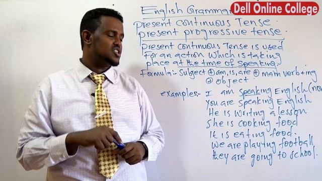 Lesson 1: Grammar: Present Continuous tense смотреть онлайн