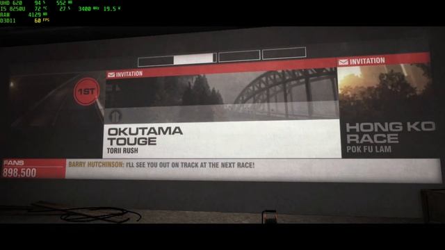 GRID 2 pc gameplay UHD 620 Asus Vivobook Intel I5-8250U medium-Low Settings 720p смотреть онлайн