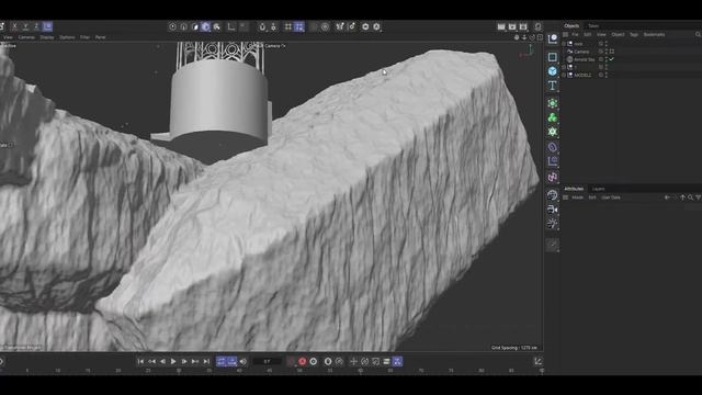 3D Speed ART ELVEN Environment Cinema 4D 2023 / Arnold Render смотреть онлайн