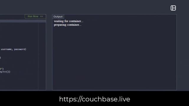 Couchbase Playground: Executing code in your browser смотреть онлайн