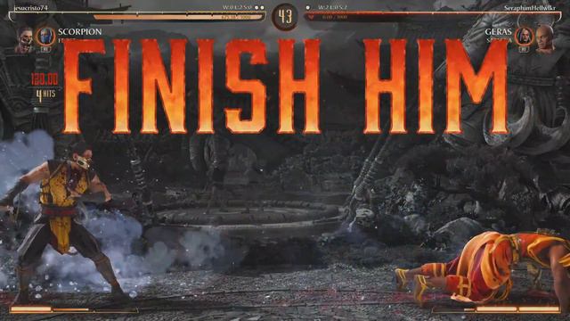 A Good Set With Geras - Mortal Kombat 1 Gameplay смотреть онлайн