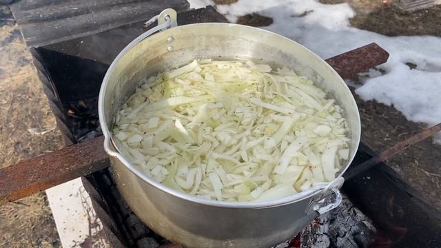 Ледоход на реке. Калязин с воздуха. Постный суп смотреть онлайн