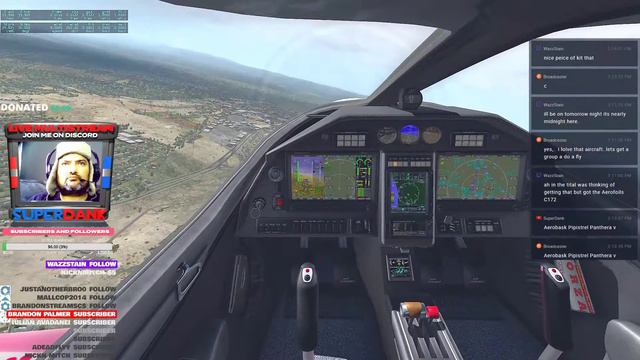 EXTREME FLYING | X-PLANE 11 - Aerobask Pipistrel Panthera v 3 | Live Stream смотреть онлайн