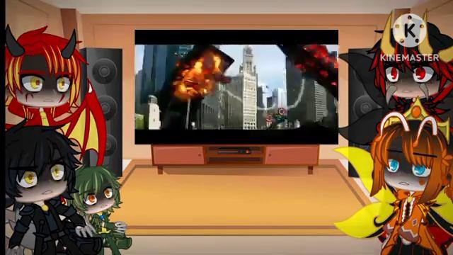 kaiju heisei era react transformers 4 aoe music video battle cry gacha club смотреть онлайн