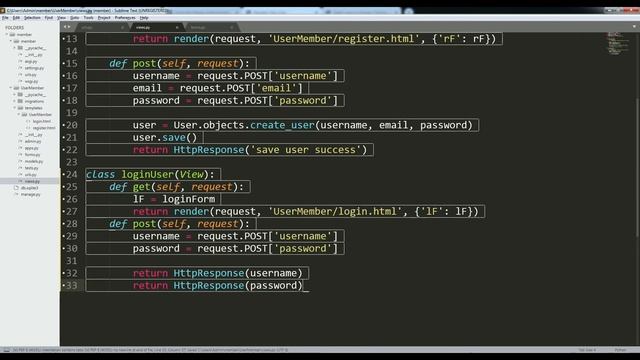 Học lập trình Web python django: Bài 10 - Login смотреть онлайн