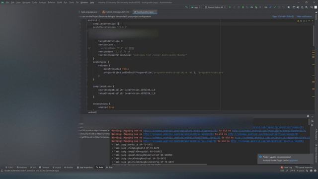 Fixed - FAILURE: Build failed with an exception | Mapping new ns to old ns| Manifest merger failed смотреть онлайн