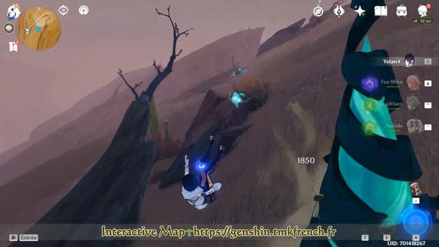 Sumenu - Coffre des Fées 125 / Seelie Chest 125 - Genshin Impact Interactive Map смотреть онлайн