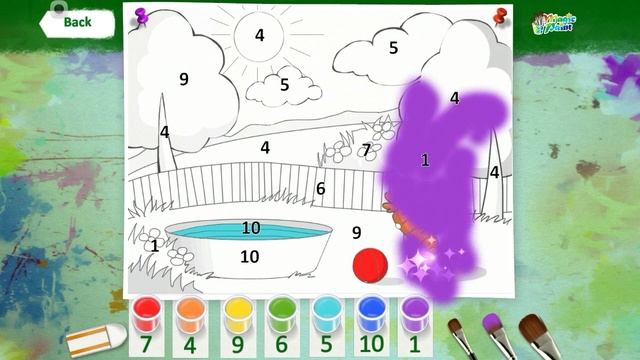 Coloring lovely animals | Elfs Magic Academy смотреть онлайн