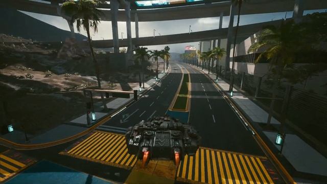 Driving a Basilisk Panzer Tank in the city Free Roam - Cyberpunk 2077 смотреть онлайн