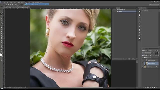 Perfect skin - Photoshop Action смотреть онлайн