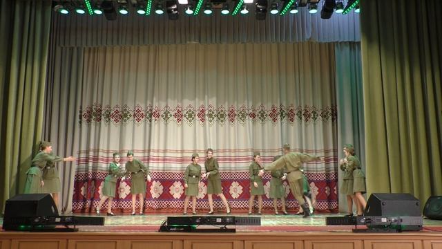 #КопилкаХореографа Танцевальный коллектив "Созвездие" "Военная пляска" (Атюрьевский район) смотреть онлайн