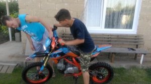 Сыну купили питбайк Kayo Evolution. Развлечение на лето