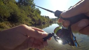 Ловля Голавля на спиннинг. Река Псекупс, Горячий Ключ.