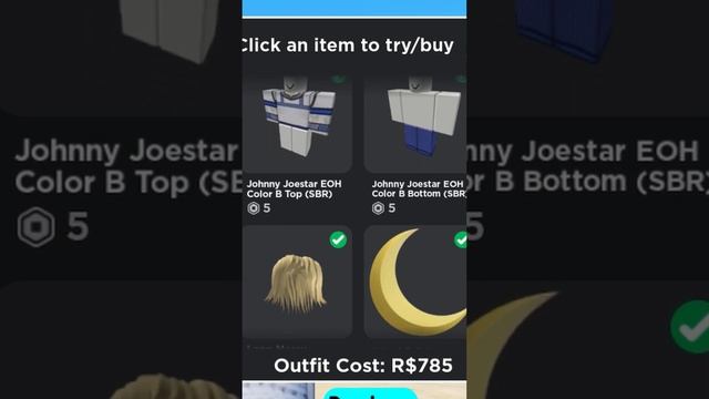 Roblox Cosplays: Johnny Joestar смотреть онлайн