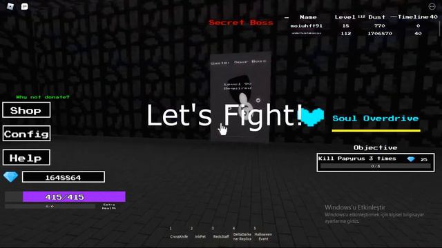 UnderFighters 2 Gaster Door Fight/Location