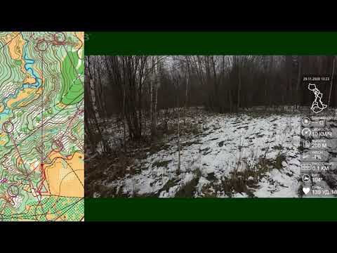 Спортивное ориентирование (headcam Orienteering) - Старт 