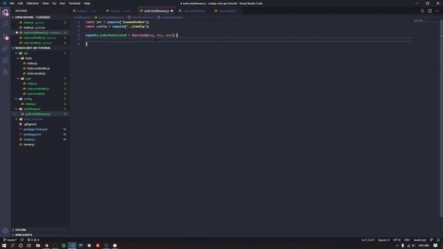 #Nyoba_2 REST API Node.js & MongoDB - Authorization смотреть онлайн