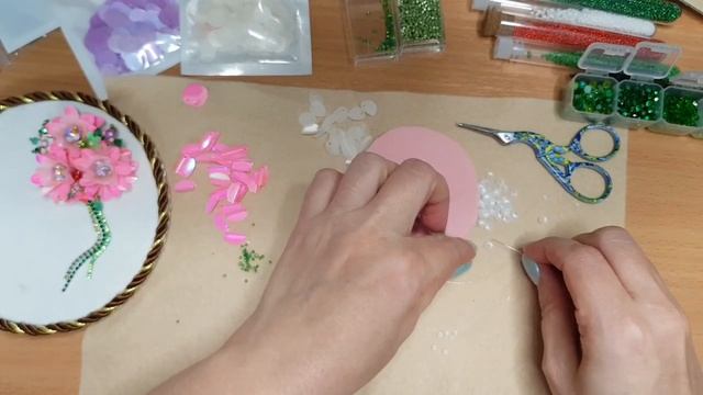 Брошь Букет Лотосов, мастер класс/Brooch Bouquet OF LOTUSES #брошиизбисера  #брошьлотос #мкброши