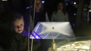 Эксперименты со смычком на металлической пластинке 3.