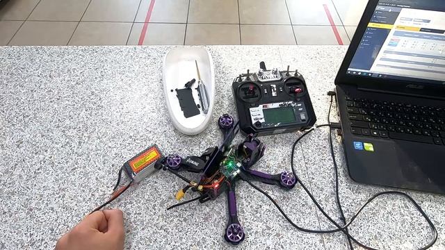 Настройка пульта FS-i6X и приемника FS-A8S на Omnibus F4 Pro V3.5 Betaflight